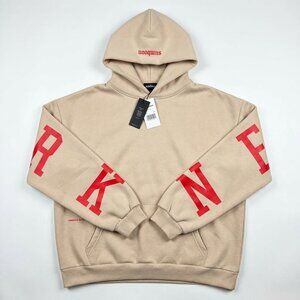 Vintage Tan Graphic New York NY Hoodie